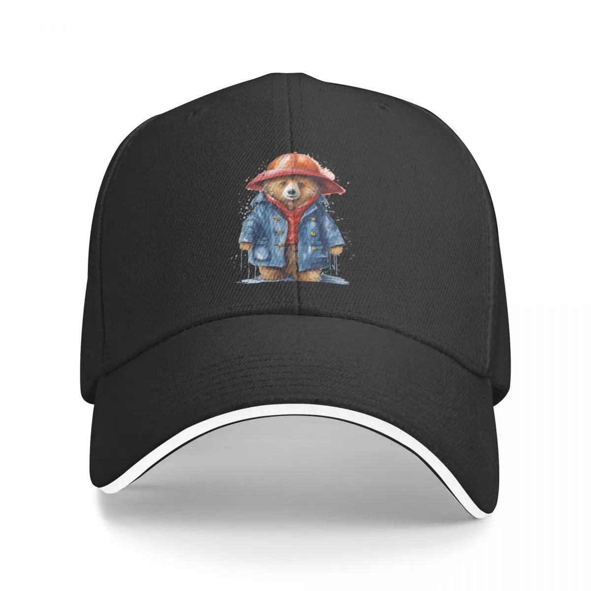 Groovy Paddington Bear Baseball Cap Beach Bag Luxury Man Hat derby hat Snap Back Hat Men Hats Women's