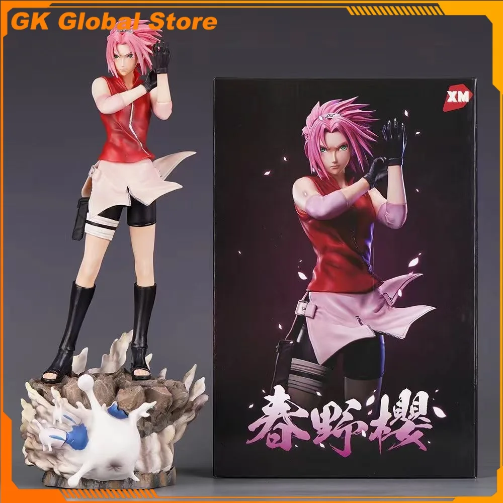

35cm New NARUTO Anime Figure Haruno Sakura Periphery PVC Model Scene Statue Desktop Decoration Ornaments Birthday Gifts Toys