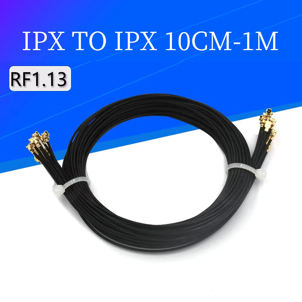 5PCS IPX UFL RF 1.13  Jumper GSM GPRS 3G WIFI Module Antenna Coaxial Cable Jumper IPX TO IPX ,IPX to soldering 50 ohms