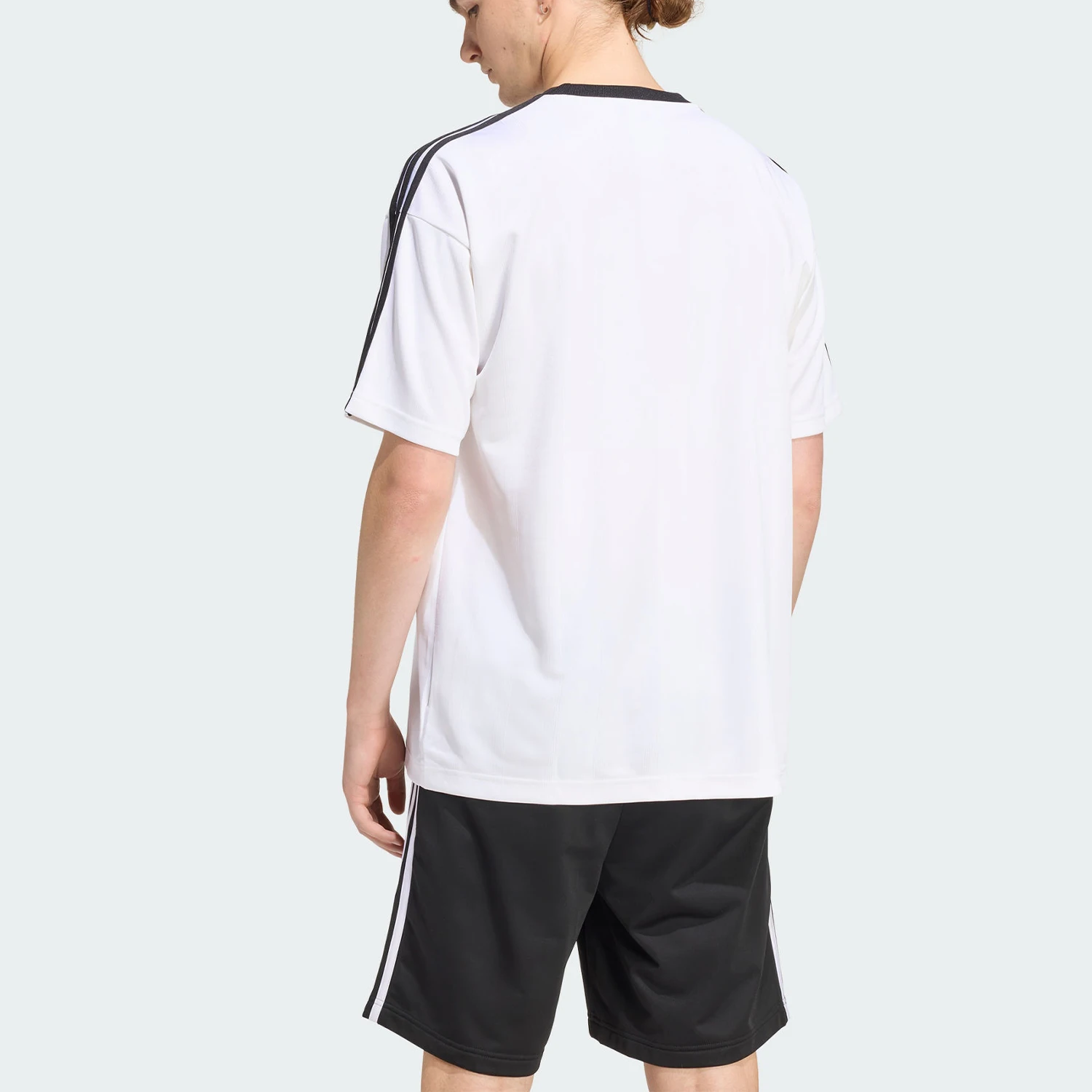Adidas genuine clover men's round neck retro loose short sleeved T-shirt KD5829