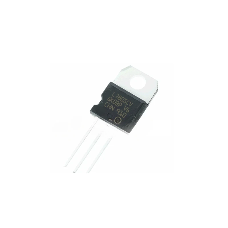 250PCS L7805CV New import TO-220 High-power inverter IGB tube Three-terminal voltage regulator