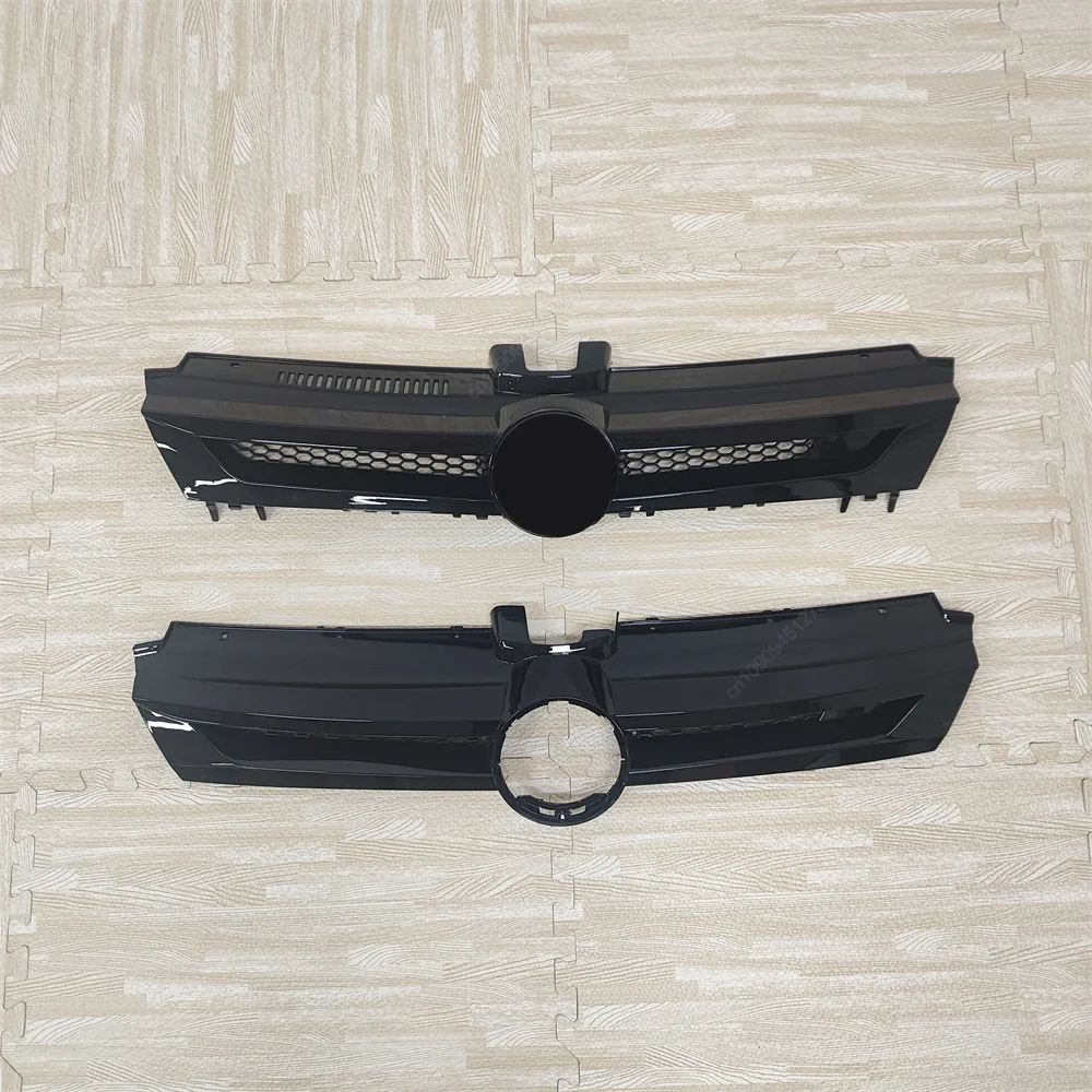 Car Front Bumper Centre Grille Honeycomb Mesh Auto Parts ABT Style For VW Golf MK7 MK7.5 GTI GTD GTE R R-Line TSI TDI 2012-2020 view 3