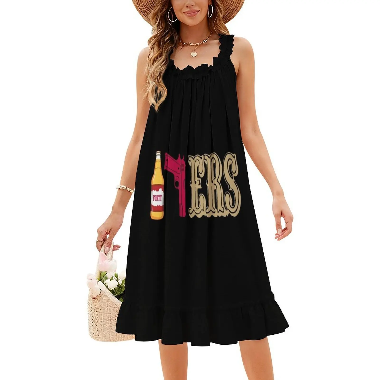 خليج سان فرانسيسكو كرة القدم عصابة Sf 415 بوهو شيك فستان أنيق موضة شاطئ حفل زفاف ثوب موثوق به #4