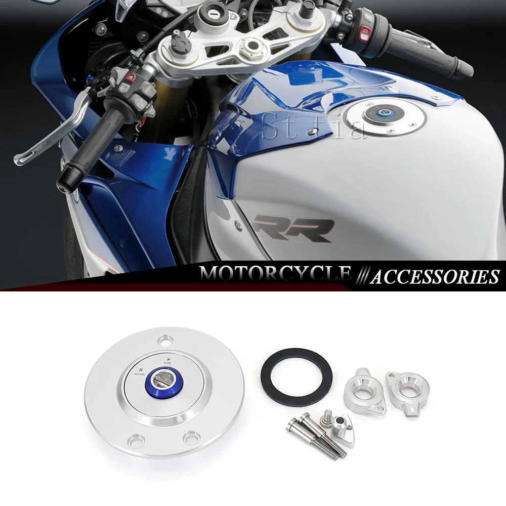 

Motorcycle Accessories Oil Tank Cover Gas Fuel Tank Cap For BMW R1200GS R1200R 2004-2014 R1200 R R1200 GS Tank Caps