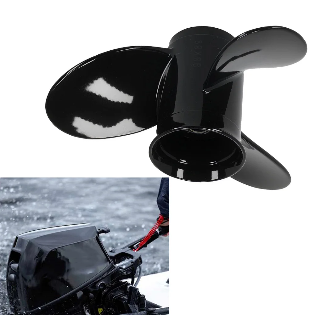 for outboard 3-blade Boat Propeller 2.50 Gearcase for outboard Motor Four-layer Coating Wear Resistant Direct Replacement