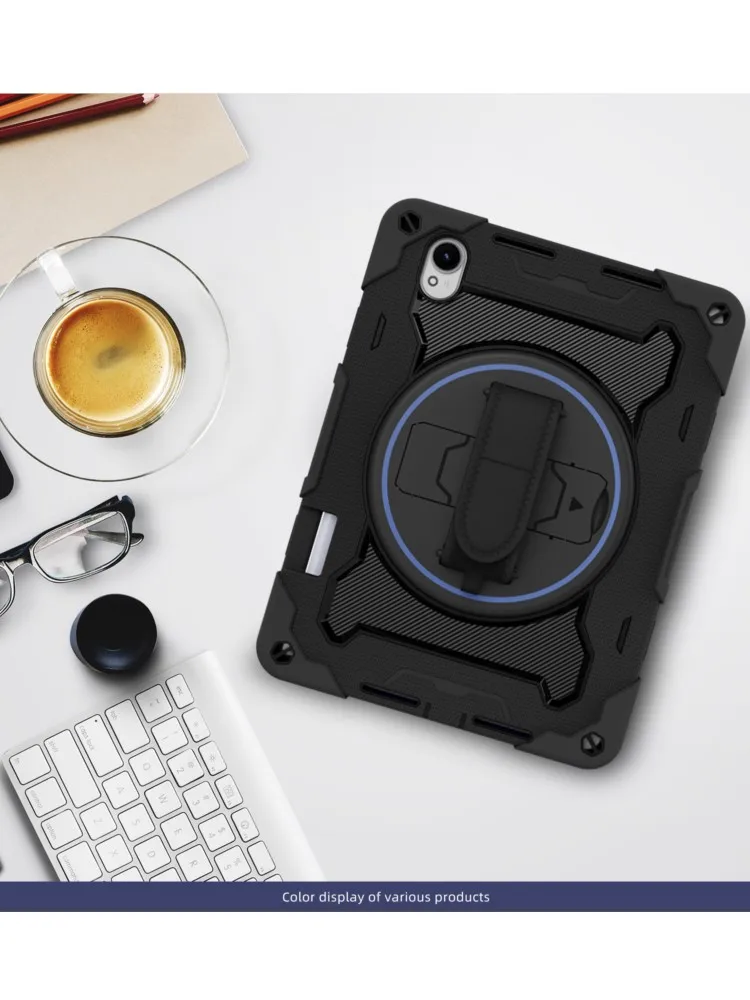 Wytrzymałe etui z obrotową podstawką do Huawei MatePad 11.5 S 2025 2024 Air 11.5 cala Pro 11 10.8 Honor Pad V7 Pro V8 11.0 cala — zdjęcie 2