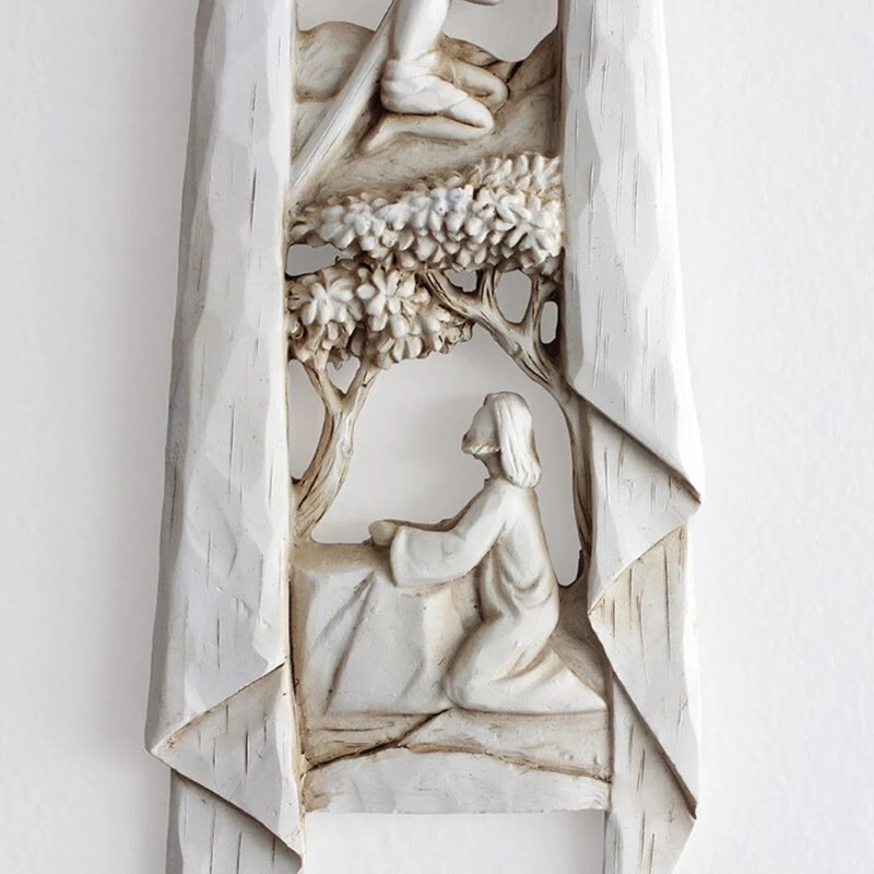 Cristo Resucitado Última Cena Pared para Cruz Colgante Decoración para Comunión Bautismo Regalo Cristiano Accesorios