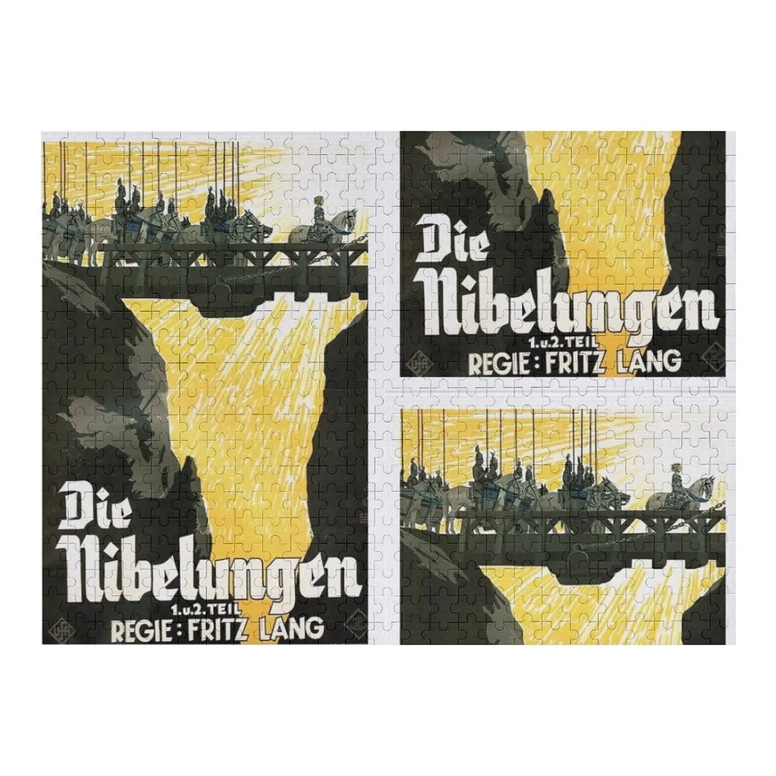 

Die Nibelungen.. German vintage1924 movie poster Jigsaw Puzzle With Photo Personalized For Kids Photo Personalized Gifts Puzzle