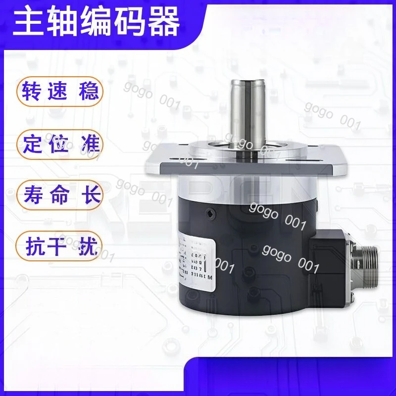 CNC Machine Tool Spindle Encoder, Direct Fit Replacement F5815C-1024BM-L5 1024PPR, Tested & Compatible