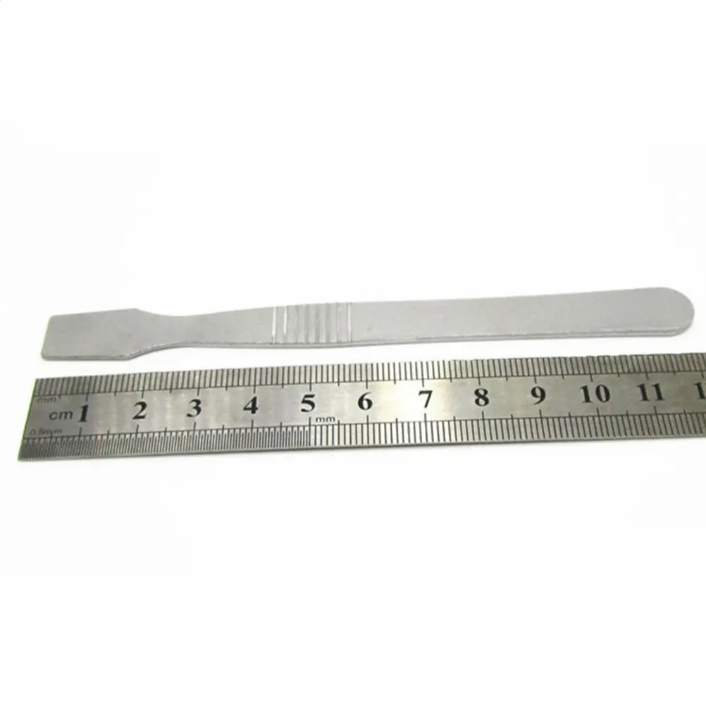 5Pcs Stainless Steel Pry Tool Metal Flat Spudger Screen Opener Electronic Device Repair Tool Kit for Laptop Pc