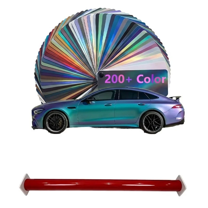 Wholesale High Quality 6.5mil TPU Film Chameleon Color with UV Resistance IR Rejection Privacy Protection Car Wrap Film