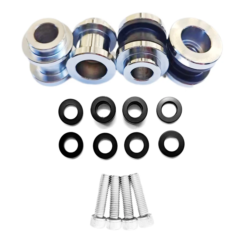 Хромированный четырехточечный съемный комплект стыковочного оборудования для спинки Sissy Bar для Harley Softail FLDE FLSL FXLR FXBB FLSB FXST FLHC 18+