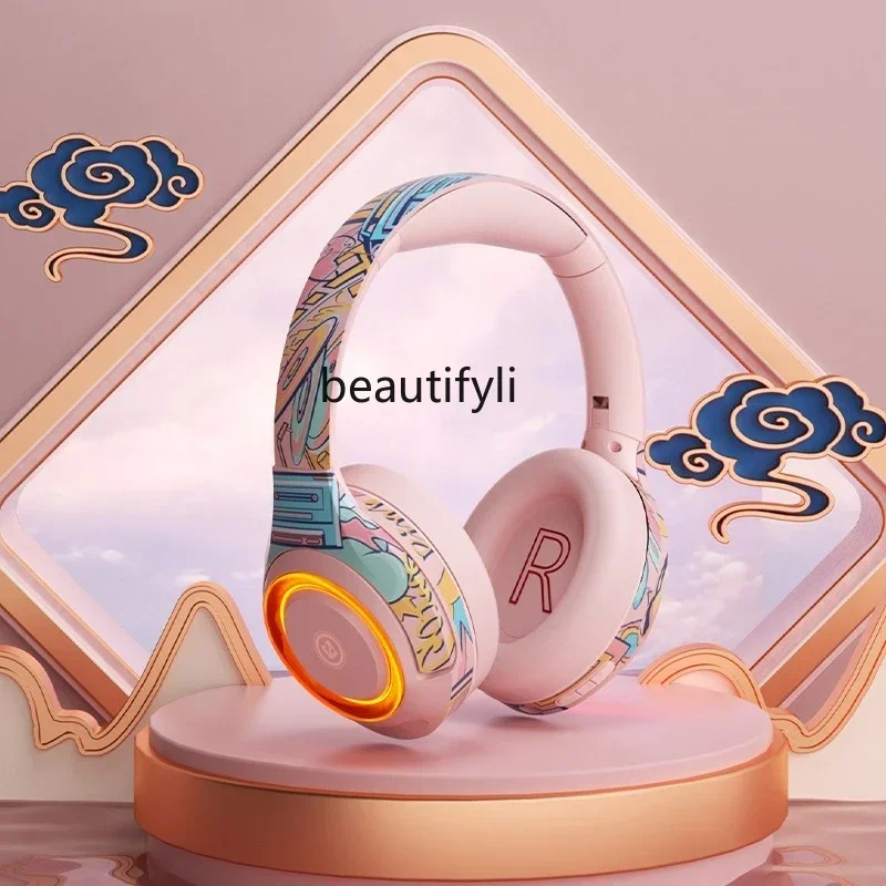 

Great discounts Wireless Bluetooth headset, headset, computer with microphone game e-sports special noise reduction headset for