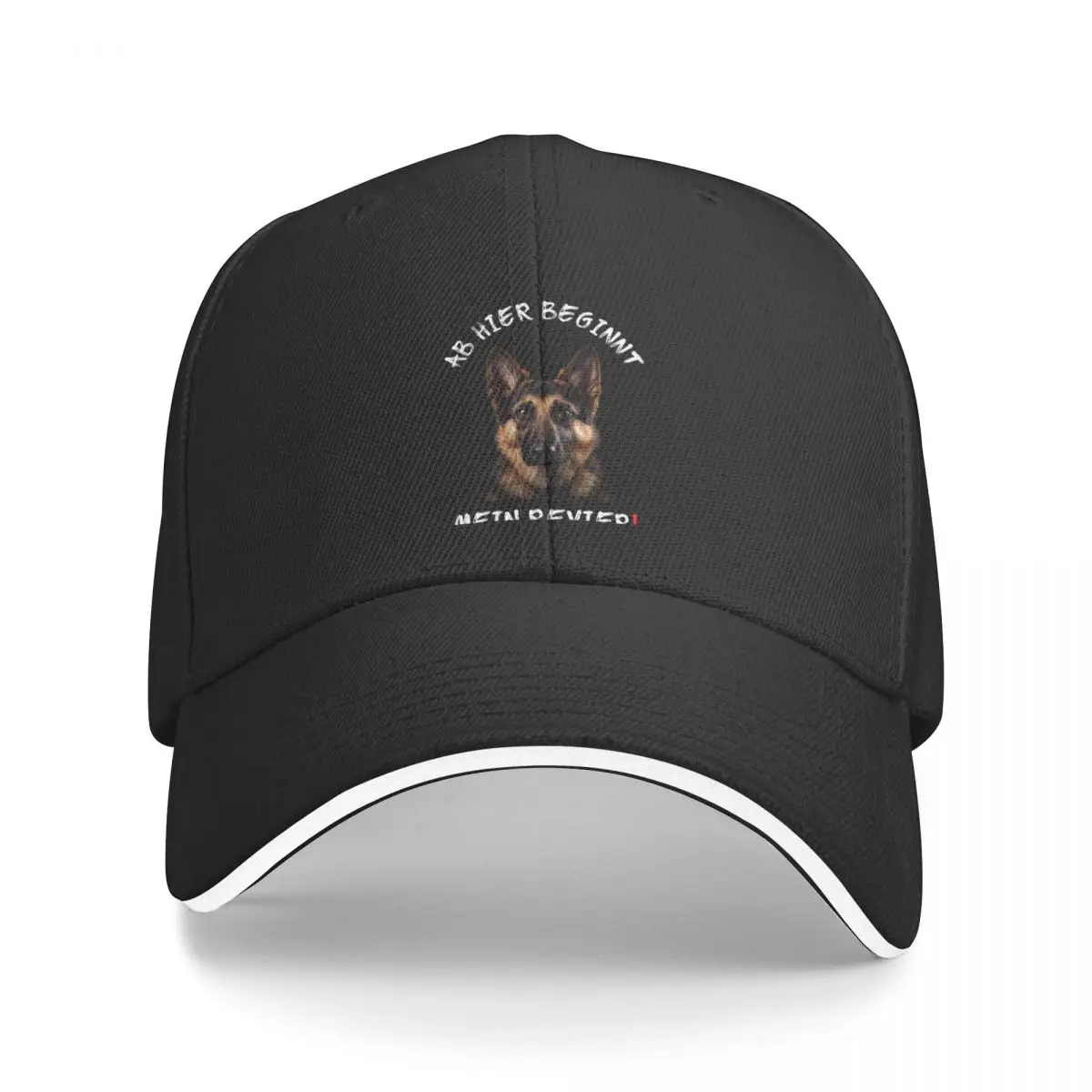 Sweet Shepherd - My Territory Starts Here! Baseball Cap Uv Protection Solar Hat beach hat New Hat Men's Caps Women's