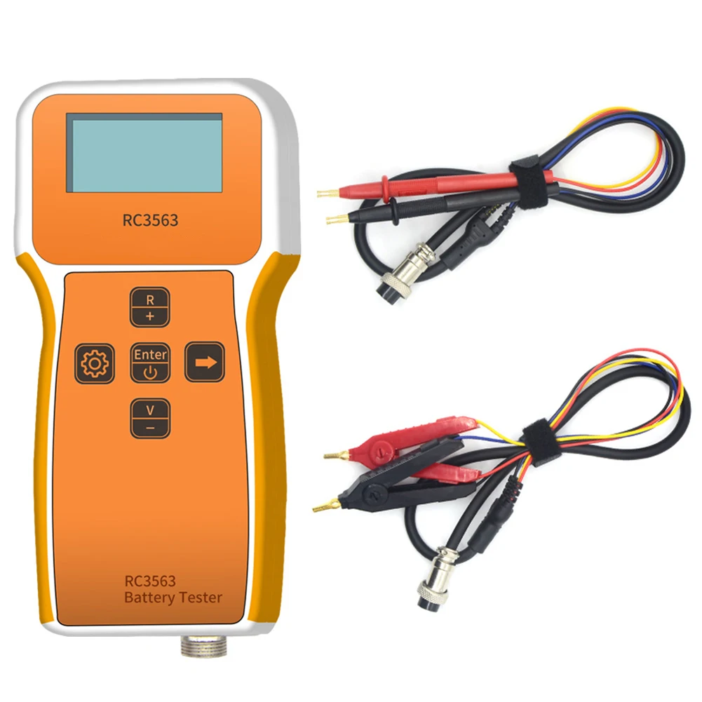 New Practical Resistance Meter Plastic RC3563 Reliable Trithium Lithium High-Precision Internal Resistance Tester