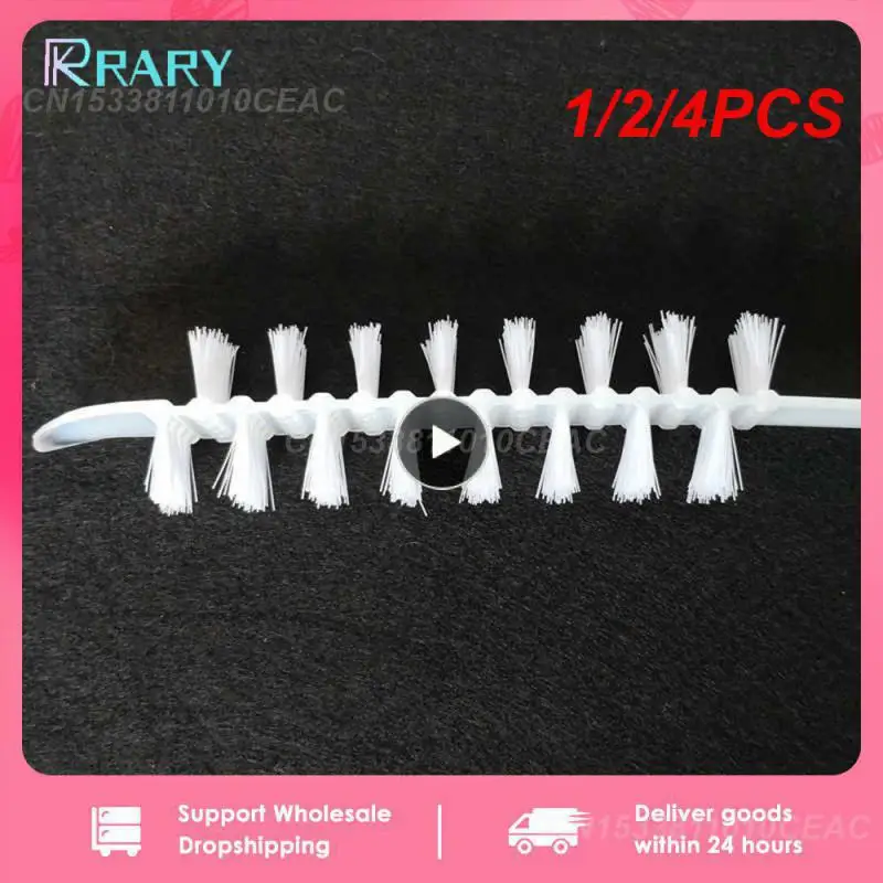 1/2/4PCS Flat Roller Brush Nylon Refrigerator Condenser Cleaning Brush Reusable Dryer Cleaning Tool Simple Operation Smooth