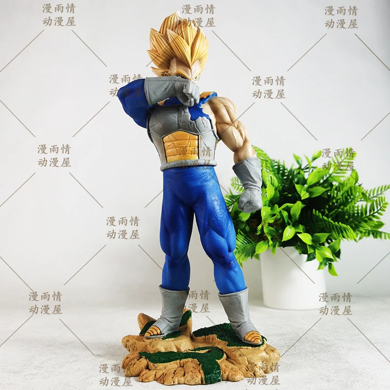 27cm Figurka Anime Dragon Ball Gk Evolution Super Saiyan Vegeta Figurka Akcji Wykwintne Ręcznie Robione Kolekcjonerskie Ozdoby na Biurko