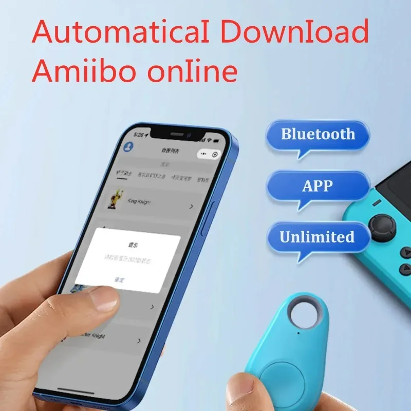 Porte-clés Bluetooth universel Amiibo, 52 jeux, carte NFC Zelda Jet Bros pour Console Nintendo Switch, accessoires de jeu