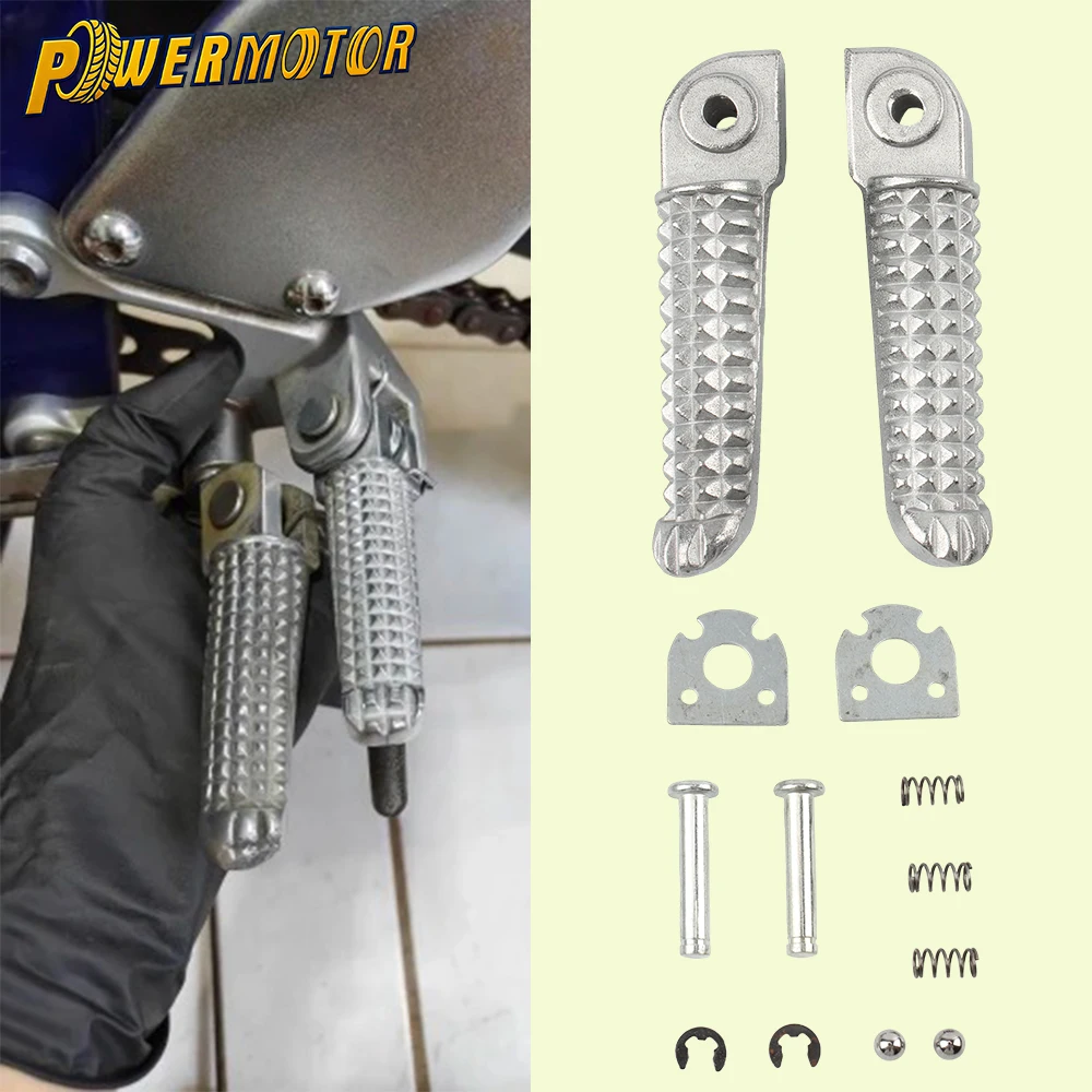 

Motorcycle Footrest Foot Step Pegs Fit for Yamaha R1 R6 MT09 MT07 R3 R15 R25 Universal Parts Front Back Pedals Enduro Motocross
