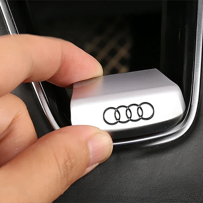 3D ze stopu aluminium emblemat naklejka na kierownicę samochodowe akcesoria do Audi A1 A3 A4 A5 A6 A7 A8 B8 B6 B6 C6 Q2 Q3 Q5 Q6 Q6 Q7 Q7 TT