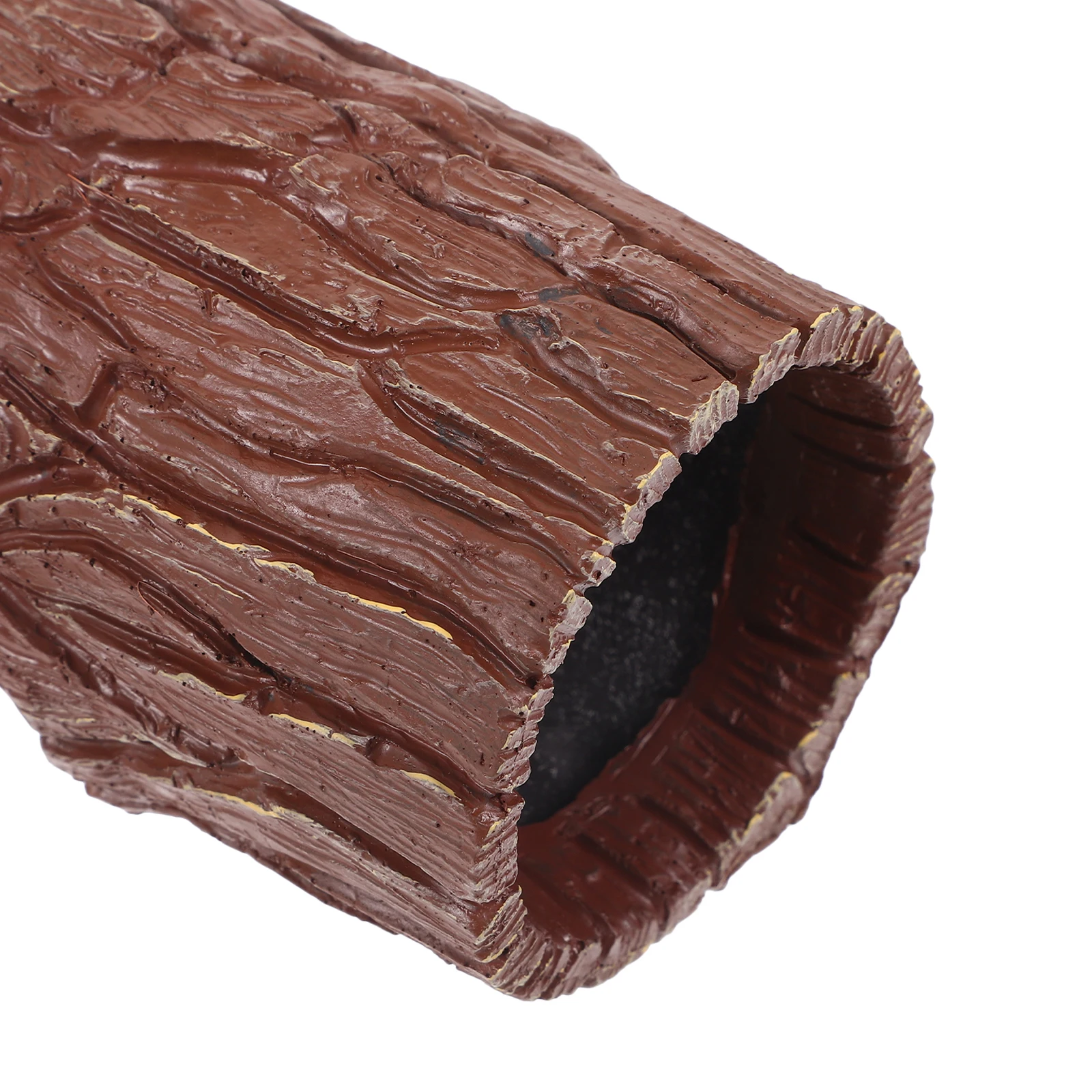 

Hamster Hideout House Reptile Cave Tunnel Toy Small Pet Plaything Guinea Pig Shelter Breeding Resin Safe Habitat