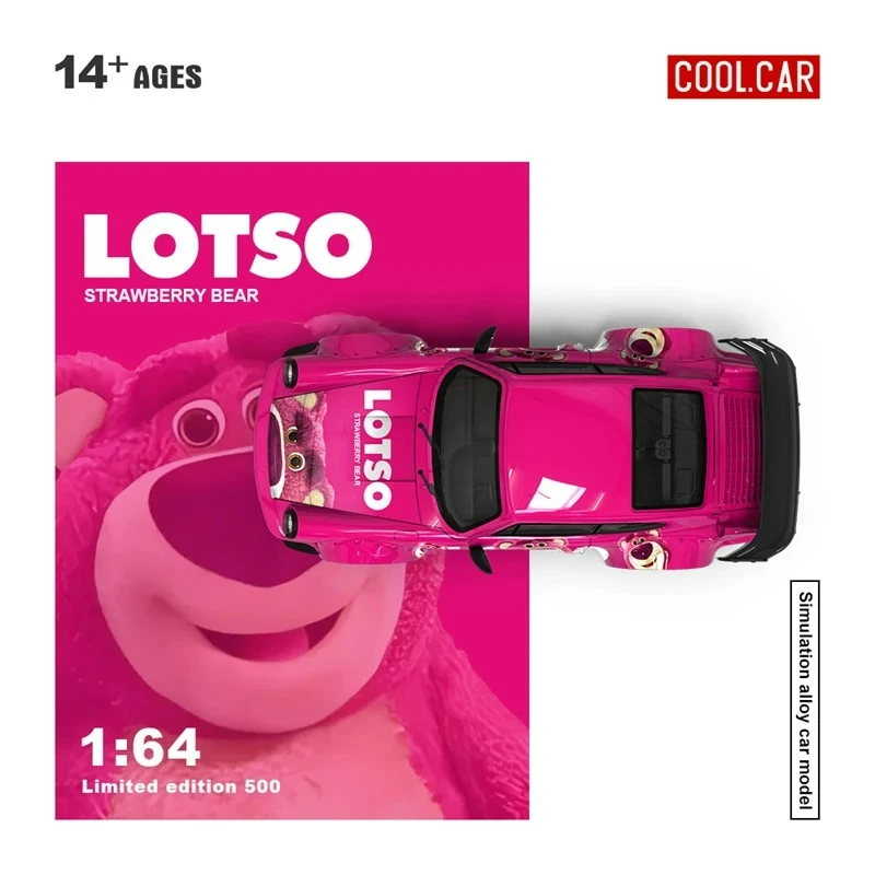 Cool Car 1:64 RWB 964 bear Limited500 Diecast Collector's Vehicle Model Car