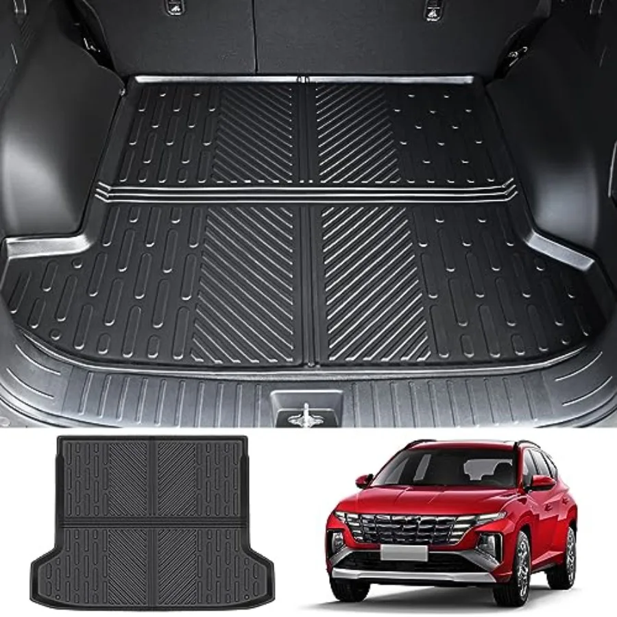 

Rear for 2022-2025 Hyundai Tucson Fit with Optional Bose Premium Audio System Only All Weather Trunk Liner for Hyundai Tucson B