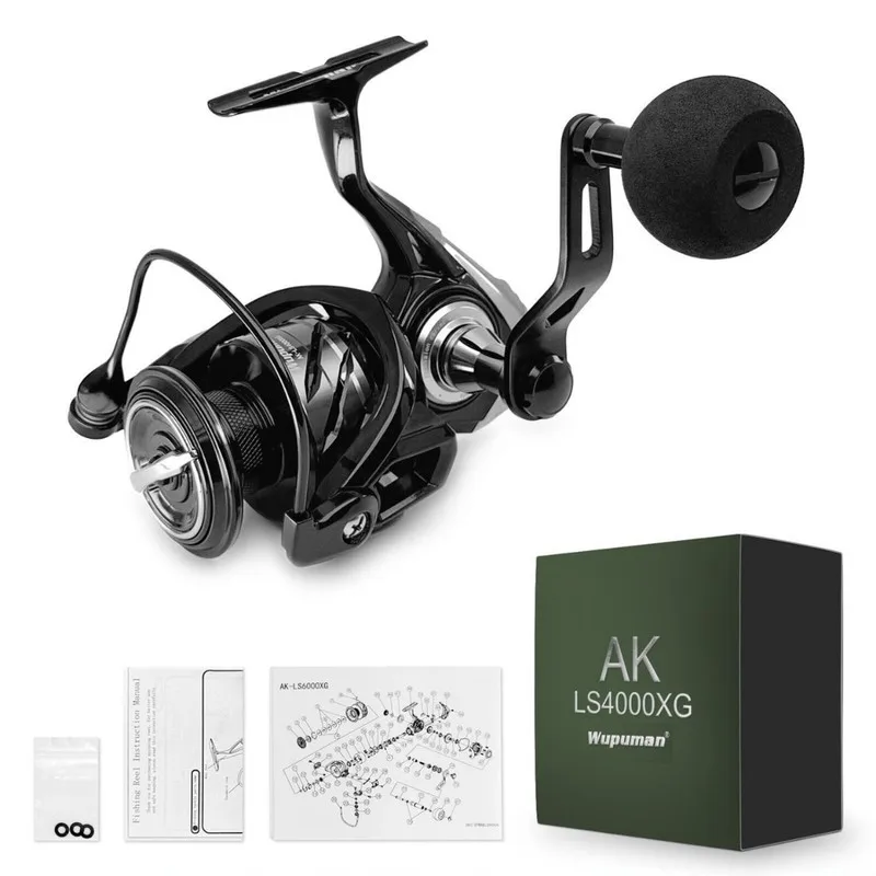 2026New lightweight high-speed ratio metal spinning reel for long-distance sea fishing and lure fishingIPX6Waterproof