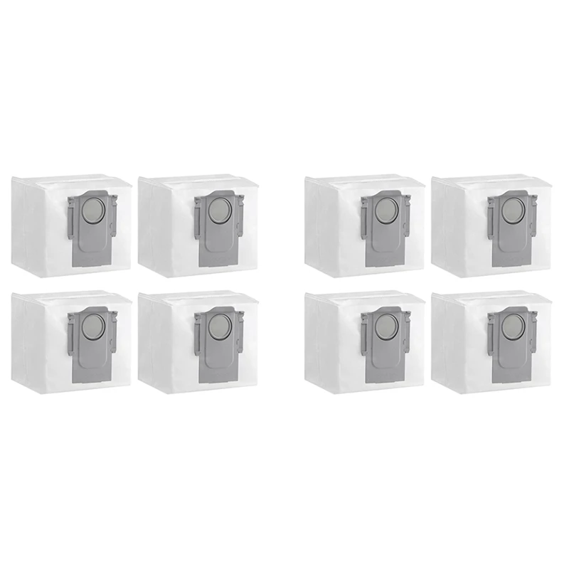 Staubbeutel für Roborock Q5 S7 MaxV Ultra Roboter Vakuum, 3l Vakuum beutel mit großer Kapazität kompatibel (8 Stück)