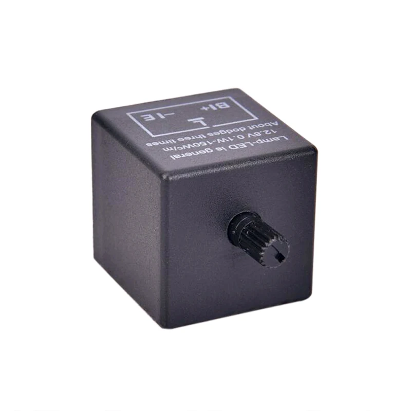 Universial 3 Pin CF13 JL-02 Electronic Car Flasher Relay to Fix LED Light Turn Signal Hyper Flash Blinking Light 12V DC