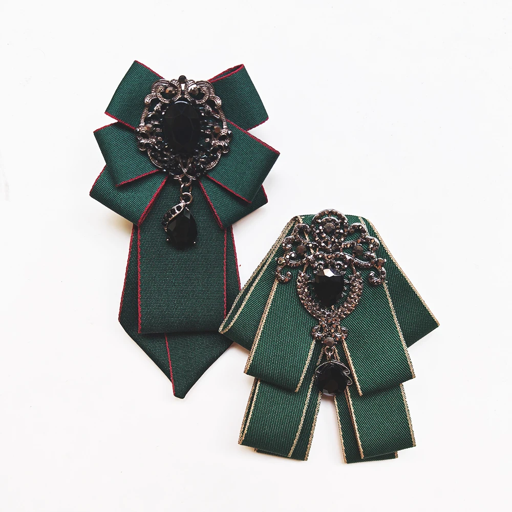 

2 шт. однотонные галстуки унисекс с бриллиантами ручной работы, блестящие и изысканные, необходимые для вечеринок