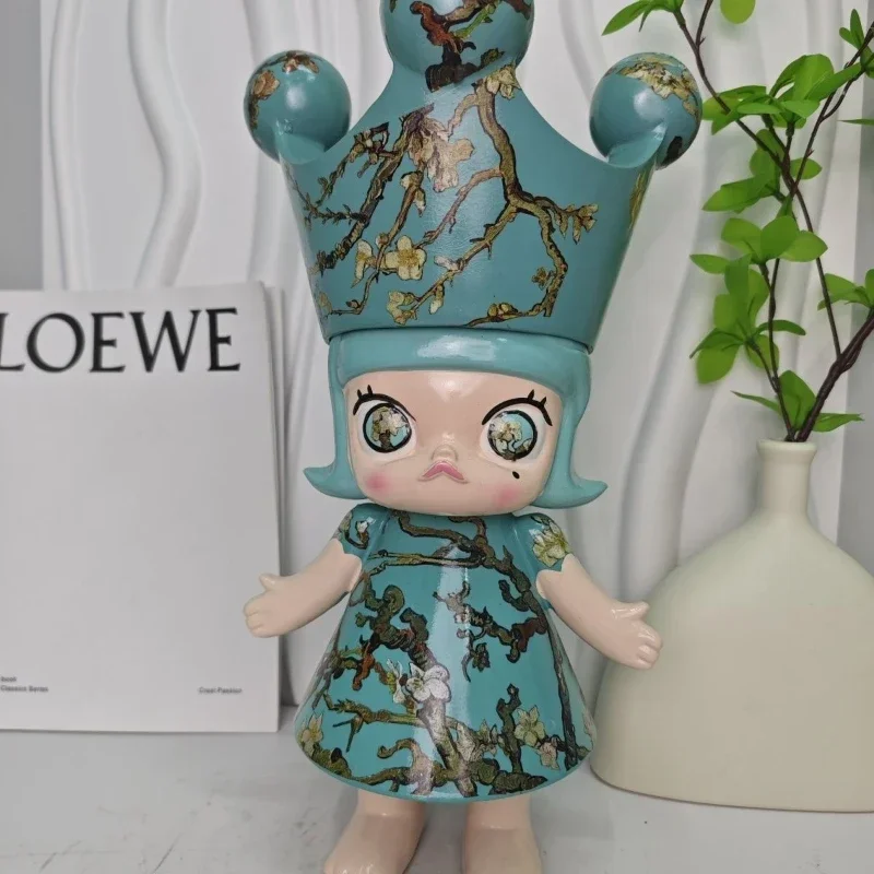 

MOLLY Princess Crown Collectible Figure - Elegant Vinyl Doll for Home Decor, Premium Gift for Display