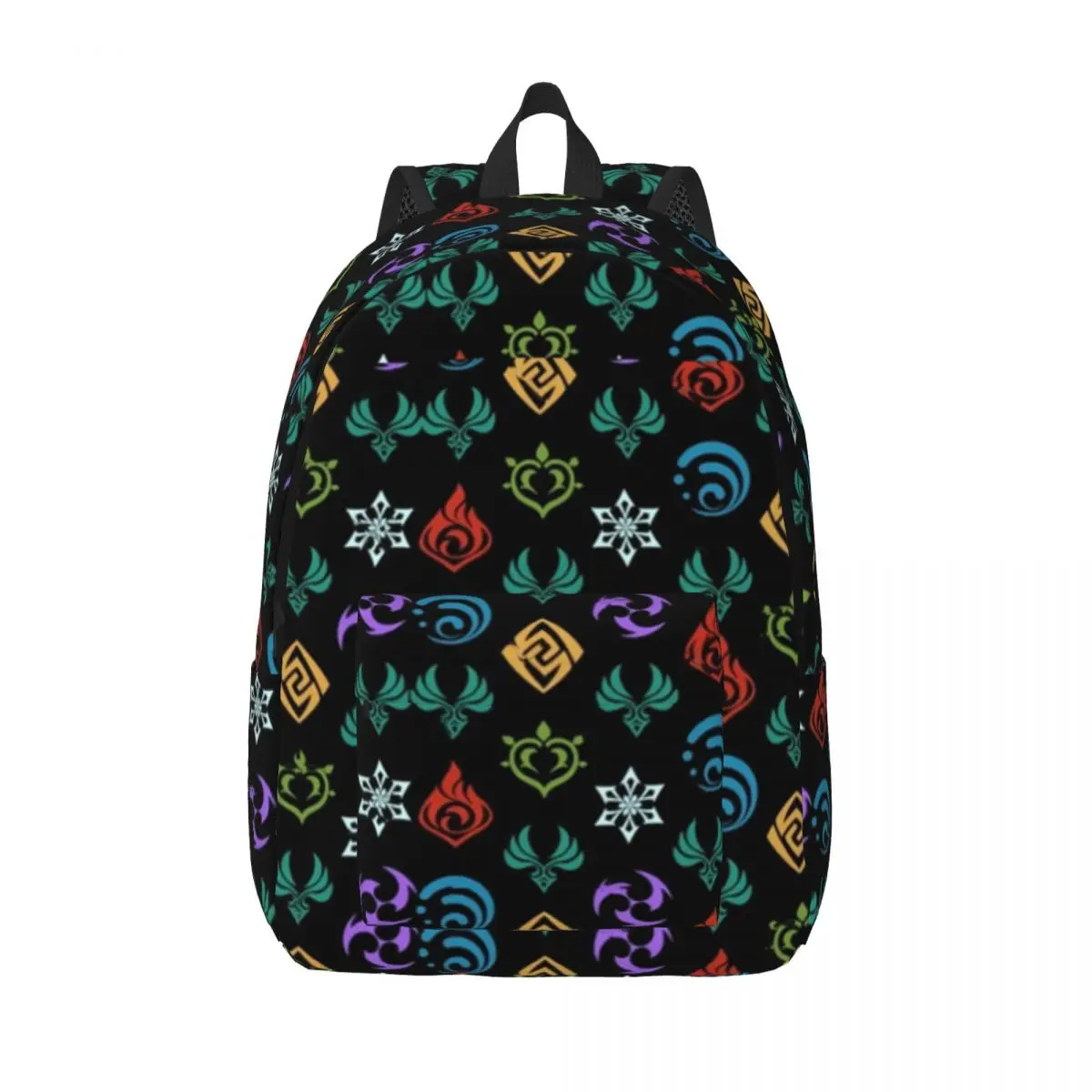 

Genshin Impact Backpack Game Anime Youth Polyester Travel Backpacks Xmas Gift Big Pretty High School Bags Rucksack