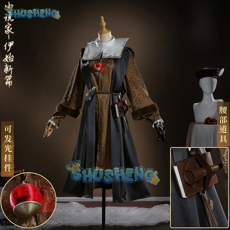 

Game Identity V Novelist Cosplay Costume Genesis Outift Orpheus Detective Role Play For Hallowmas Party Adult Props