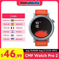 Global Version Nothing CMF Smart Watch Pro 2 Bluetooth calls with AI noise reduction multi-system GPS1.32”AMOLED 100+watchfaces