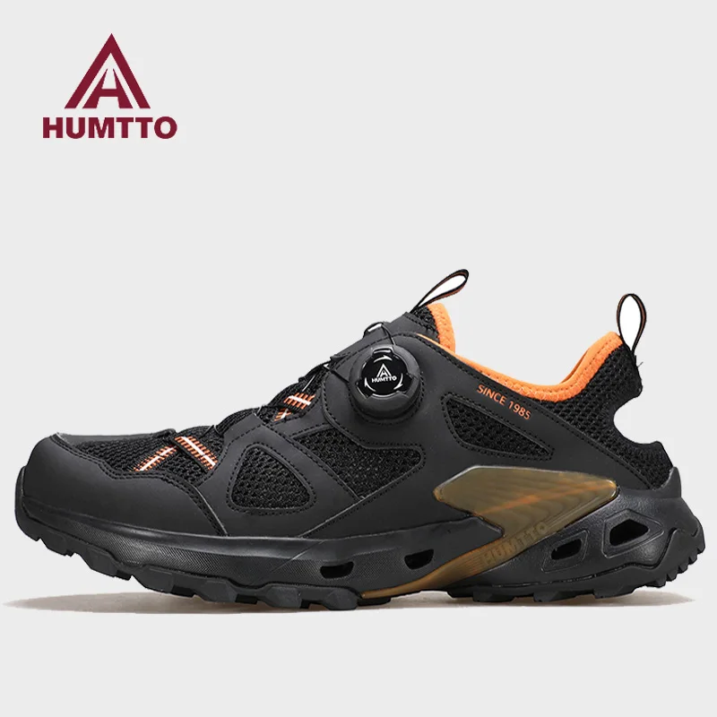 

HUMTTO Men's Aqua Shoes walking Breathble Fishing Shoes Women wading shoes Anti-slip Water Shoes sports Upstream hiking sneakers