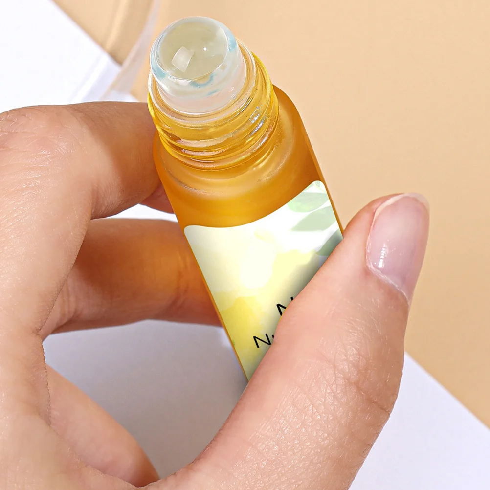 

4 Bottles Transparent Nail Varnish Moisturizer Softener 10ml Cuticle Oils Salon Quality No Fading Long Lasting Glossy Finish