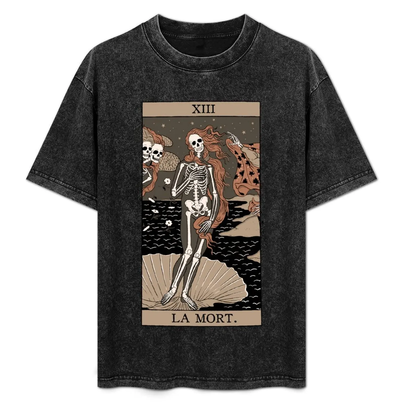 La Mort T-Shirt tees custom shirt new edition plain black t shirts men