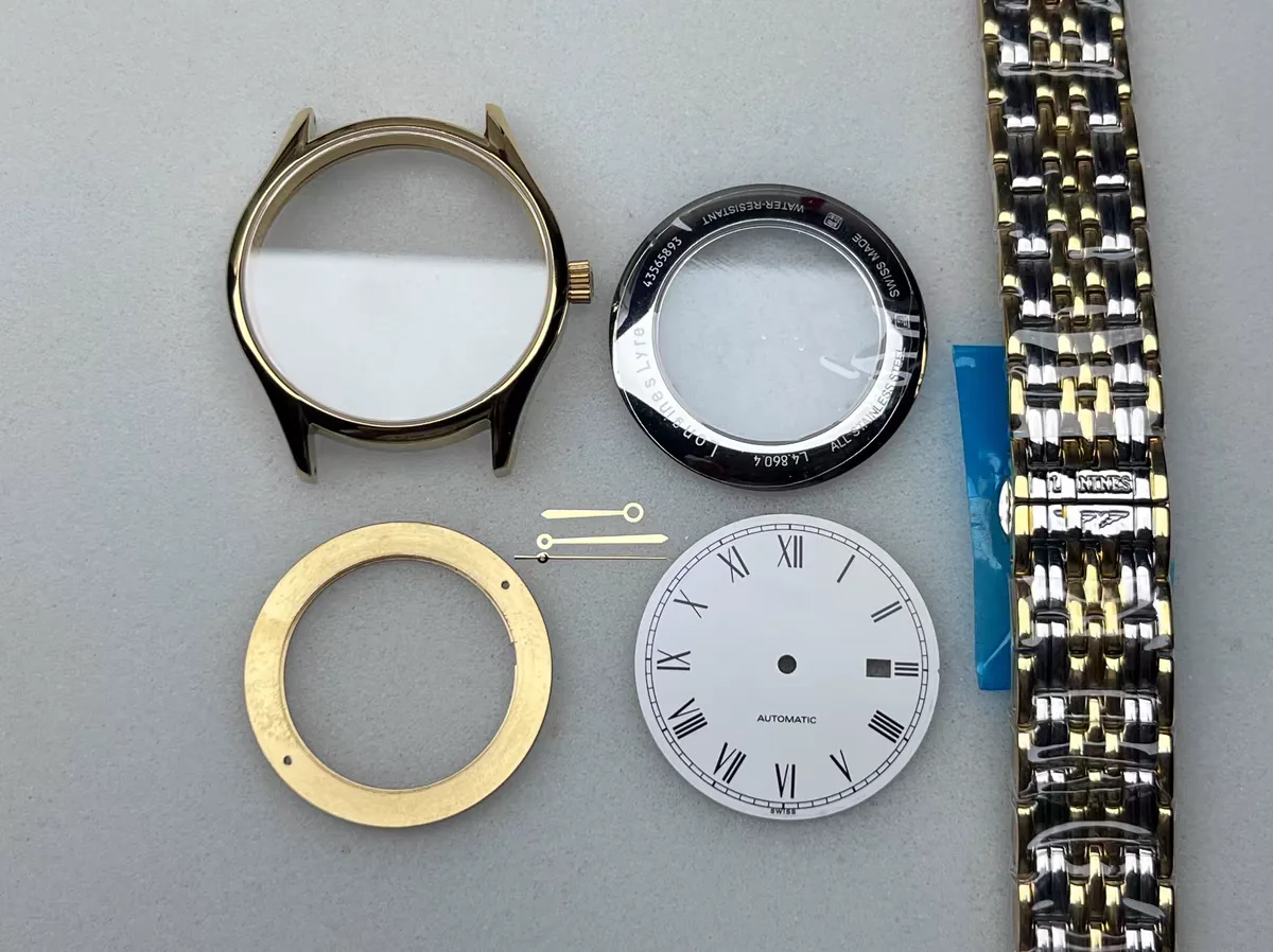 Accesorios de reloj sustituto para Luya Fit 2824 2130 2892 accesorios de caja de movimiento juego completo de zafiro