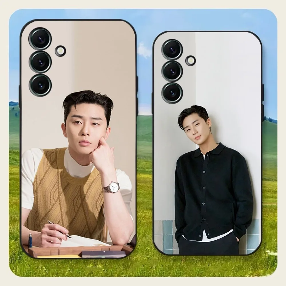 Park Seo Jun Kpop Phone Case For Samsung Galaxy A20,A21s,A22,A31,A32,A52,A53,A72,73,A80,A91Soft Black Cover