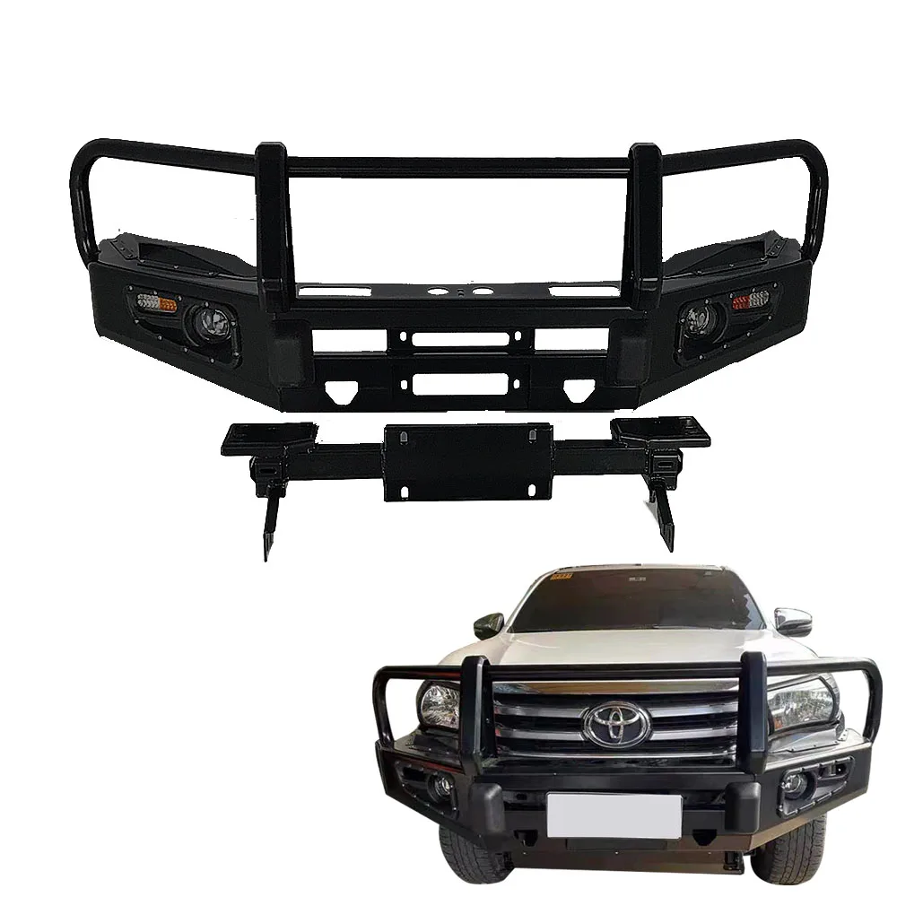 

Front and Rear Bumper Frame Bull Bar Car Bumpers Guard Protector for Toyota