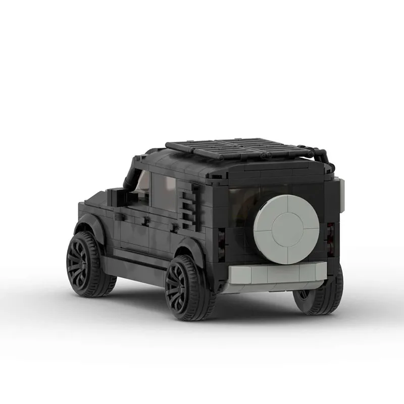 MOC Kreative Bausteine Stadt-Sportwagen Technisches Renn-SUV Geländewagen-Modell DIY Kinder-Puzzle Bausatz Spielzeug Geburtstagsgeschenk für Jungen – Detail 4