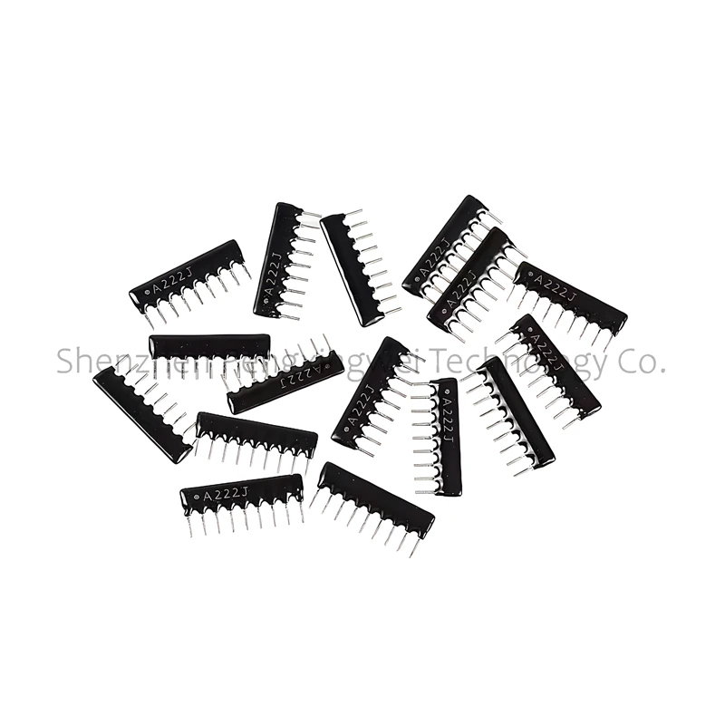 10pcs Exclusion Network Resistor Array 4PIN 5PIN 6PIN 7PIN 8PIN 9PIN 10PIN DIP4 DIP5 DIP6 DIP7 1K 4.7K 10K A102J A103J A472J