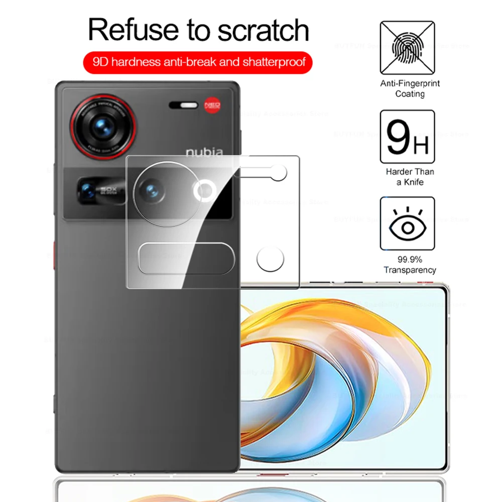 3-1PCS For ZTE nubia Z70 Ultra 3D Clear Camera Screen Protector Glass Nubia Z70Ultra Z70U Z 70 Ultra 5G 9H Lens Glass Cover Film