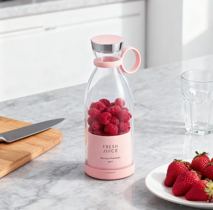 

1pc portable wireless mini fruit blender juicer -suitable for carrying around!