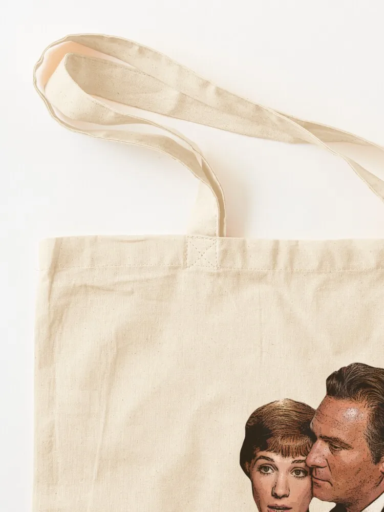 صوت الموسيقى جورج وماريا حمل حقيبة امرأة المتسوق حقيبة أكياس القماش أكياس التوصيل المجاني حمل الحقائب الجمالية #3