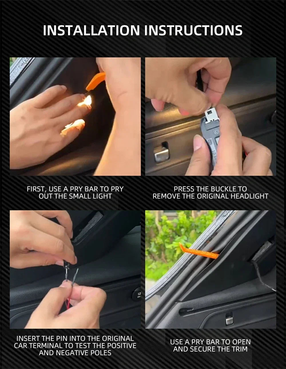RGB Auto-Kofferraum LED-Streifenlicht, warmweiß, flexibler Streifen für die Beleuchtung des Laderaums, DIY Outdoor-Camping-Dekorationslicht – Detail 18