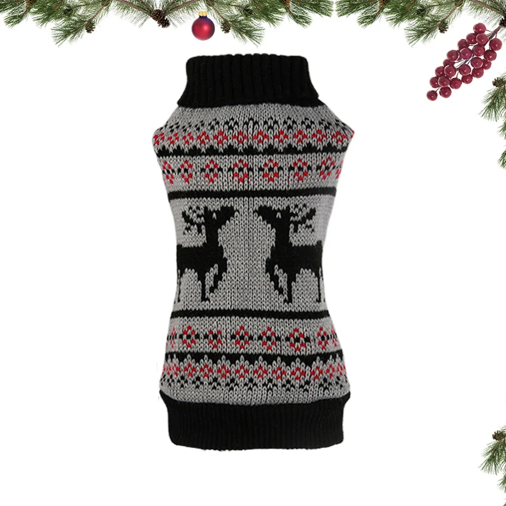 

Pet Christmas Clothes Sweater Party Costume Clothing Winter Accessories for Dogs