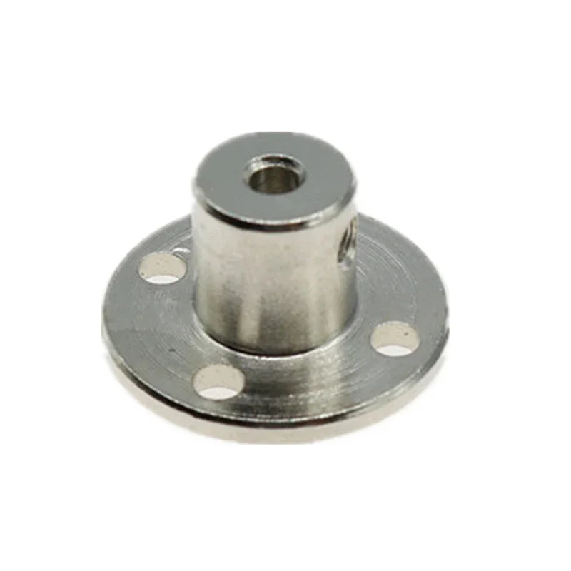 1pc 3/3.17/4/5/6/7/8/10/11/12/14mm Rigid Flange Coupling Motor Guide Shaft Coupler Motor Connector Shaft Axis Bearing Fittings