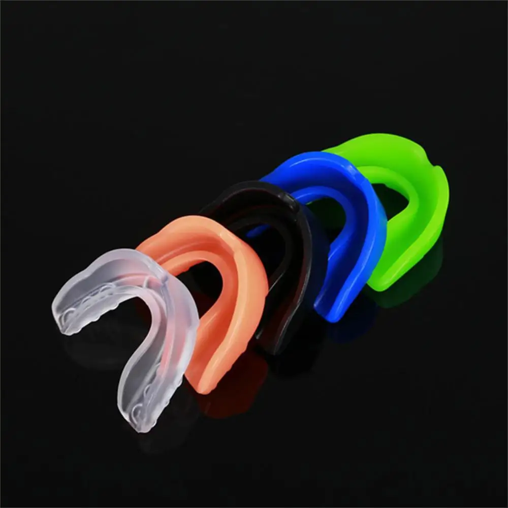 스포츠 마우스 가드 치아 보호대, 어린이 성인 마우스 가드 치아 버팀대, 농구 럭비 복싱 가라테 기구 트레이너, 1 ~ 10 개